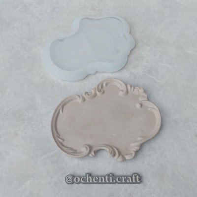 Bandeja Vintage: molde muestra