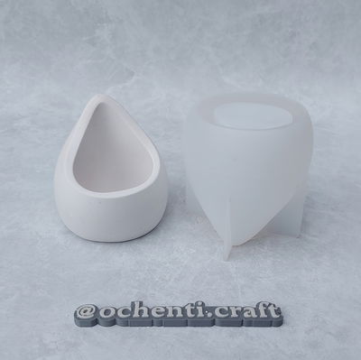 Portavela Gota: molde muestra