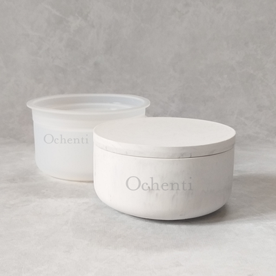 Cuenco con Tapa Bajo: molde  muestra