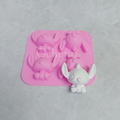 Stitch x4: molde muestra