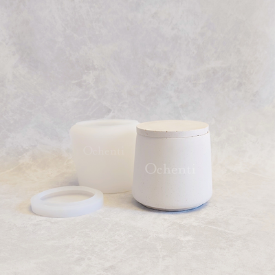 Cuenco con tapa Cónico: molde muestra