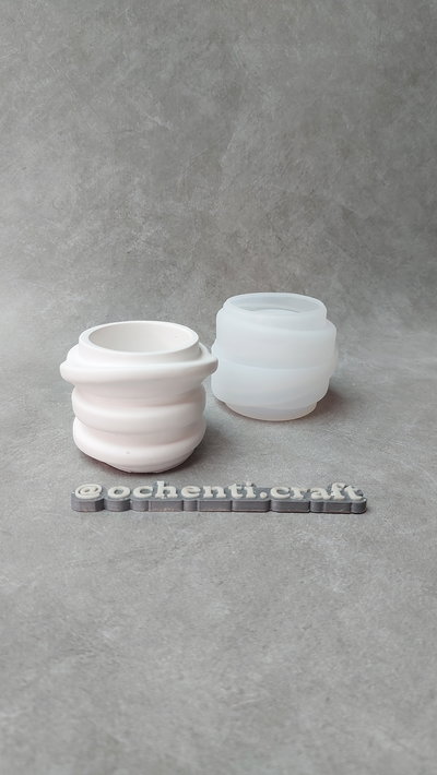 Cuenco Saturno: molde muestra