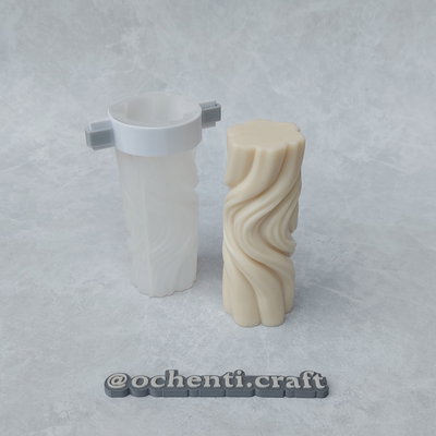 Vela ondas: molde muestra