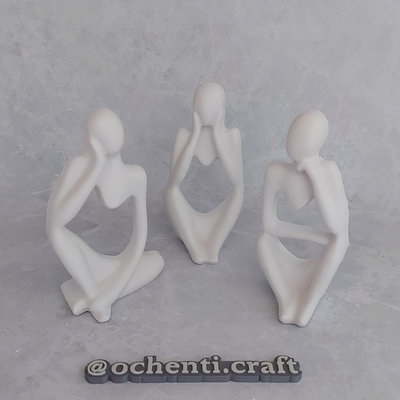 Siluetas: 3 modelos disponibles: molde muestra