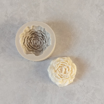 Peonía pequeña "Lisa": molde muestra