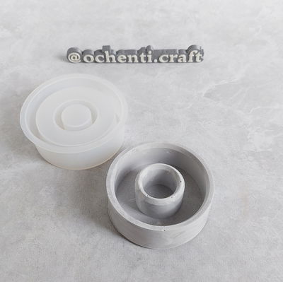 Portavela Redondo con borde