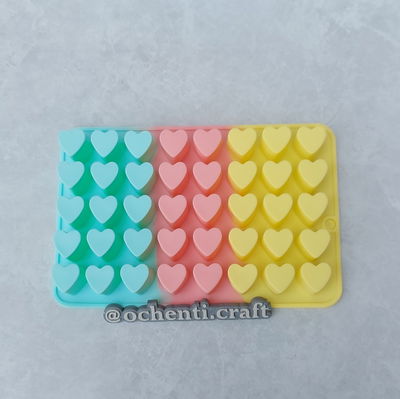 Mini Corazones Altos