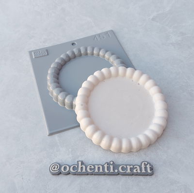 Molde Posavasos Burbujas redondo