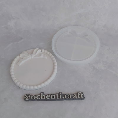 Posavasos Moñito y burbujas redondo 
