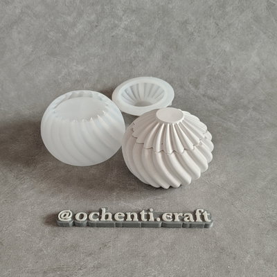 Cuenco bochita espiral con tapa