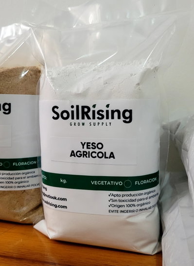 Yeso Agrícola (Gypsum) - 1kg.