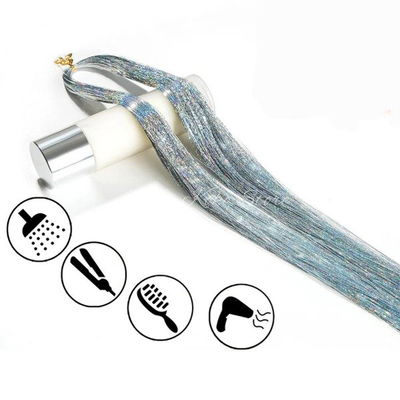 Extensión de Glitter I Tiras de glitter I Hair glitter