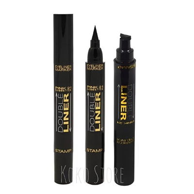 Delineador doble punta con sello I Cat Liner I Pink 21