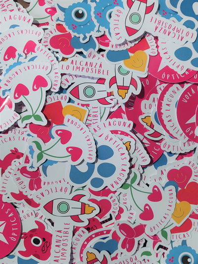 STICKERS - PLANCHA A4 TROQUELADO/CORTE