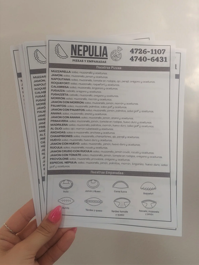 FOLLETOS 13x18 / 14x20 - PAPEL OBRA