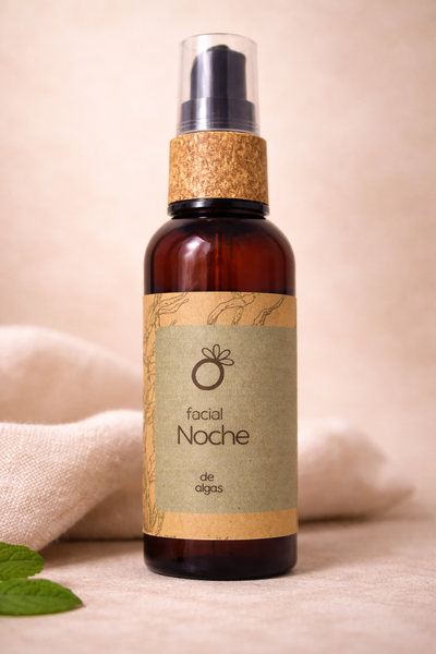 🌙💚 Crema Facial de Noche con Algas 