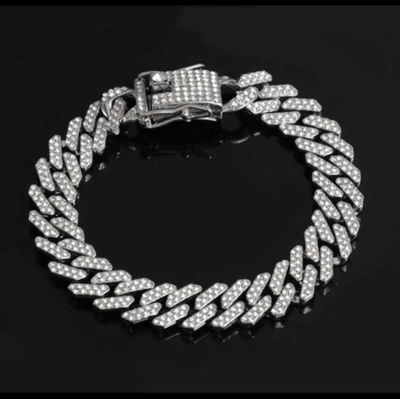 Pulsera Full Ice (Silver)