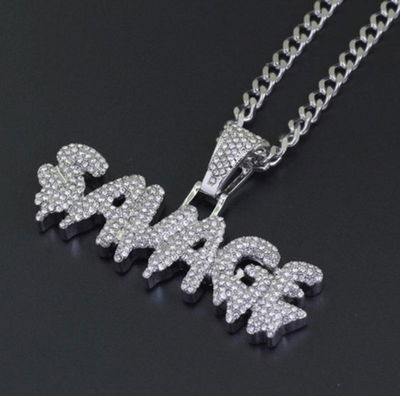 Chain Full Ice SAVAGE BOY (SILVER)