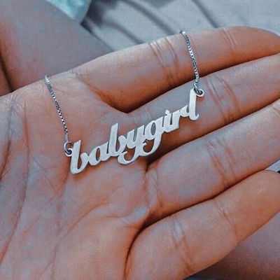  BABYGIRL CHAIN (Acero quirúrgico)