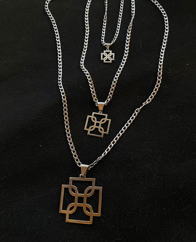 Set x3 Chain Ameri (Acero quirúrgico) NEW