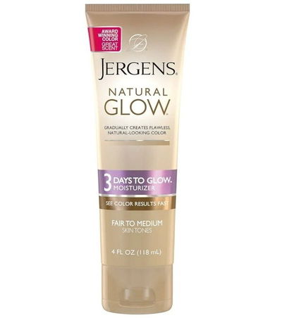 JERGENS NATURAL GLOW (Resultados en 3 días) 118 ml