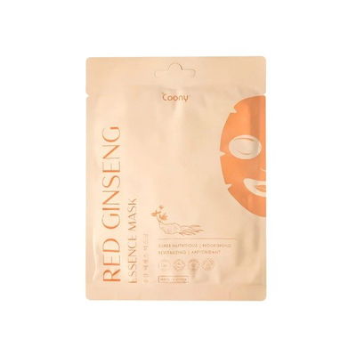 COONY Máscara Facial RED GINSENG Revitalización+Nutrición