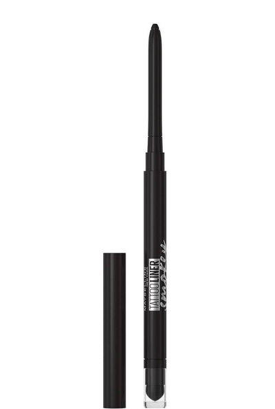 MAYBELLINE Lápiz delineador gel con esfumador negro