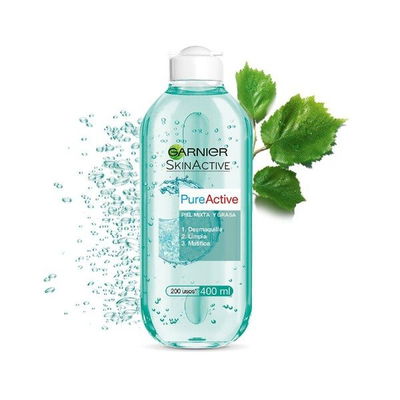 GARNIER Agua Micelar Skin Active todo en 1 400 ml