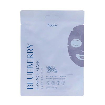 COONY Máscara Facial Con Esencia Arándanos Anti Age y Antioxidante