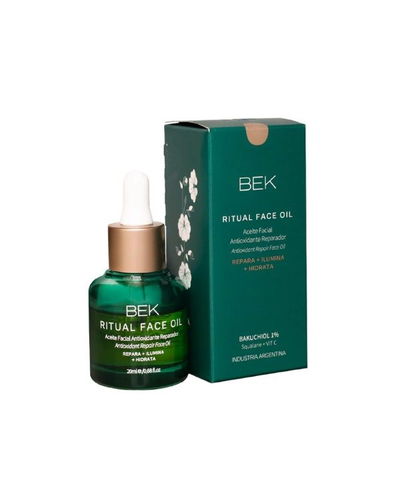 BEK RITUAL FACE OIL -Aceite Facial Antioxidante Reparador con  Squalane-