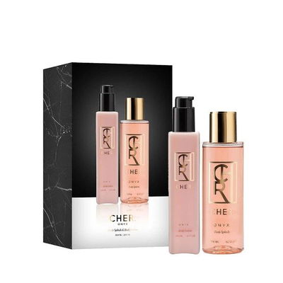 CHER Set Onyx Body Splash + Body Lotion 200 ml