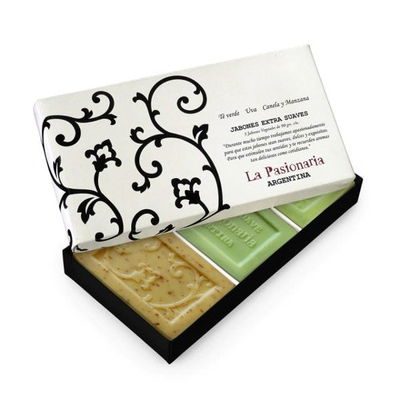LA PASIONARIA: Té Verde, Uva y Canela y Manzana.