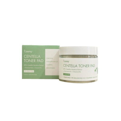 COONY CENTELLA ASIATICA TONER PAD - EXTRACTO DE CENTELLA ASIÁTICA