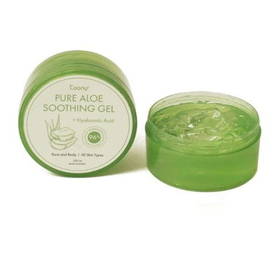 COONY Gel Facial y Corporal Hidratante con Aloe y Acido Hialuronico