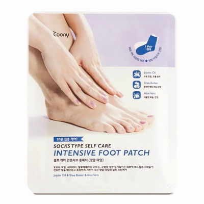 COONY INTENSIVE Foot Patch mascarilla de hidratación y nutrición para pies