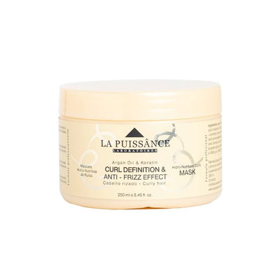 LA PUISSANCE Mascara HidroNutritiva Antifrizz Cabellos Con Rulos 250 ml