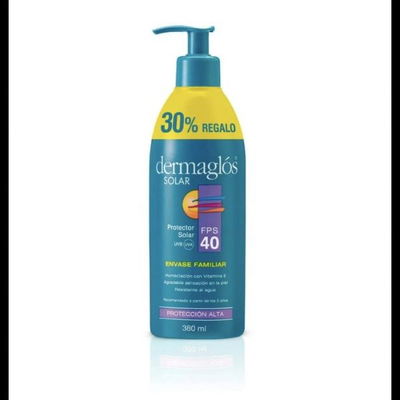 DERMAGLOS Solar Emulsion FPS 40 380ML