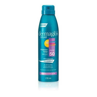 DERMAGLOS Protector Solar FPS 50 Spray continuo invisible
