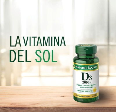 NATURES BOUNTY  Vitamina D3 150 caps