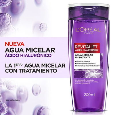 LOREAL AGUA MICELAR REVITALIFT 200 ml