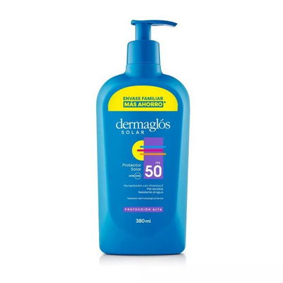 DERMAGLOS Protector Solar FPS50 Emulsión 380 ml