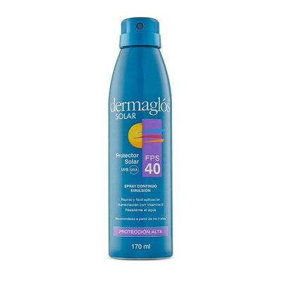 DERMAGLOS Protector Solar Emulsión en Spray FPS 40