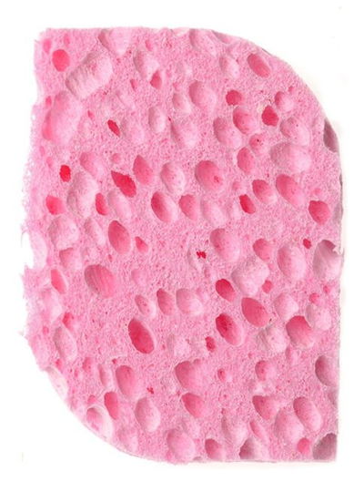 BETER Esponja Demaquilladora o Limpieza Facial Celulosa 7.7 cm
