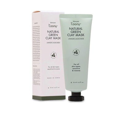 COONY NATURAL GREEN CLAY MASK- Tratamiento de Arcilla Natural con Madecassoside