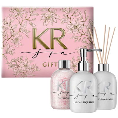 Karina Rabolini Set Spa Trio Rosa: Ritual de Lujo y Bienestar Champagne Rose