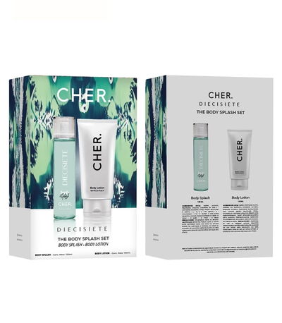 CHER Diecisiete  SET Body Splash 100 ml + Crema Corporal 150 ml