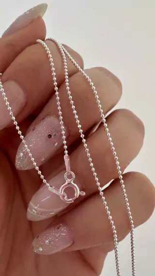 Cadena microbolitas diseño premium