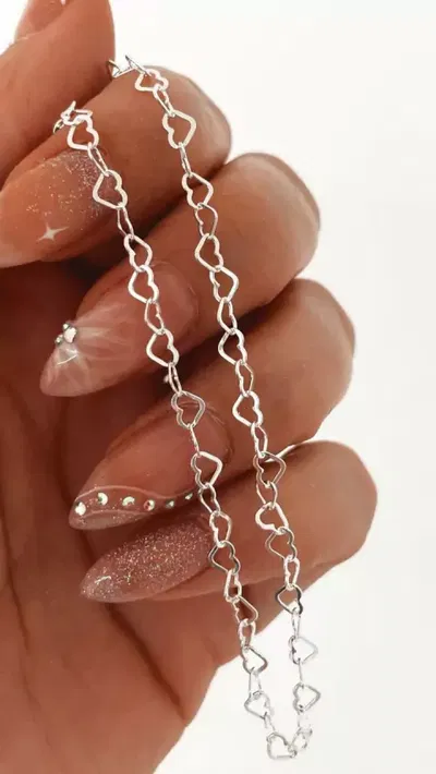 Cadena corazones 