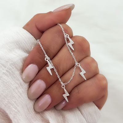 Gargantilla rayos cubic