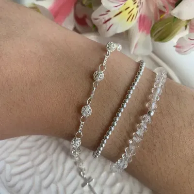 PULSERA DENARIO 6MM FILIGRANA 